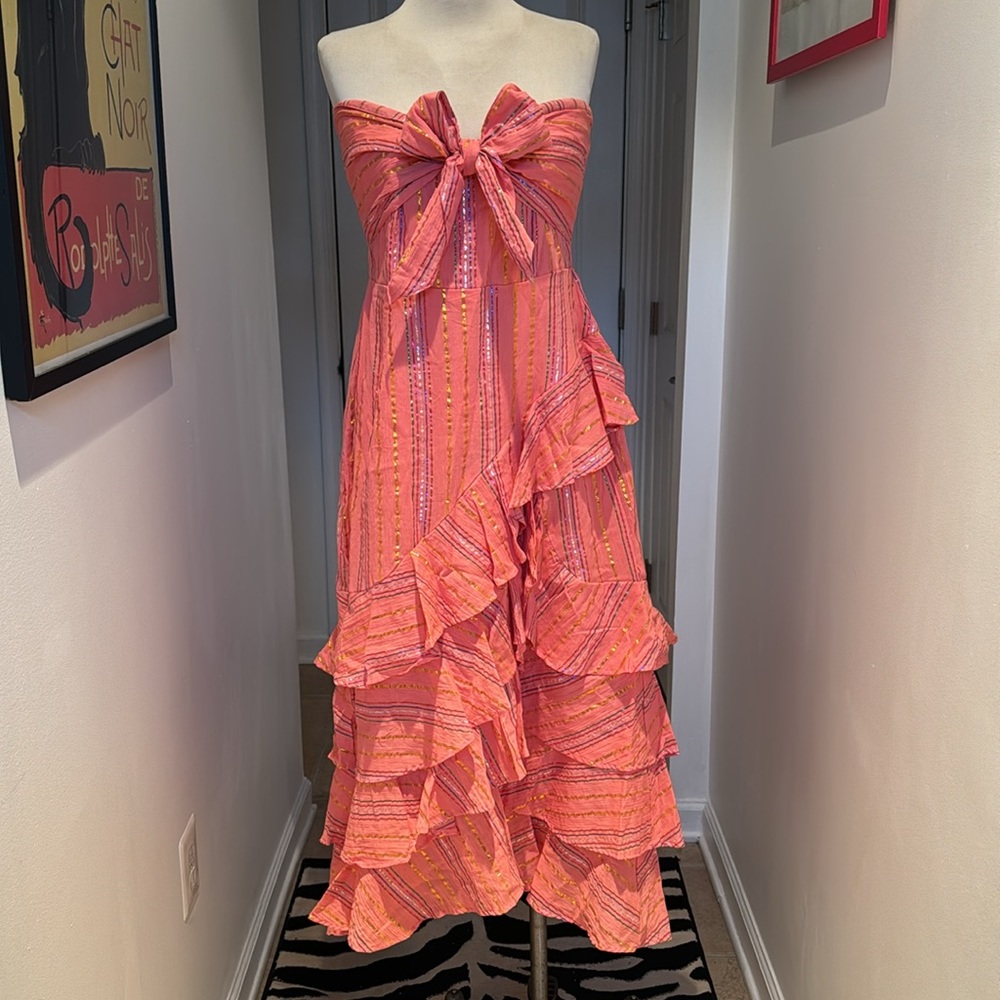 SUNDRESS NWT ILANILA Strapless Dress π sz XL !! π - Picture 1 of 10